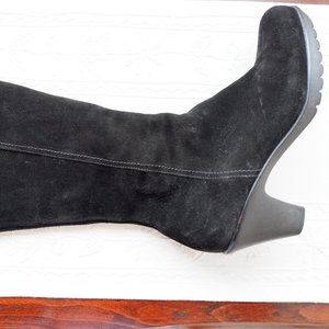La Canadienne Domenic Black Suede Boots